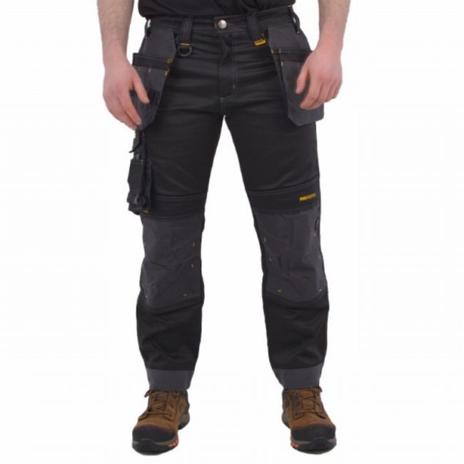 DeWalt DWC147-004  32W/29L Memphis Stretch Holster Trouser Grey - Image 6