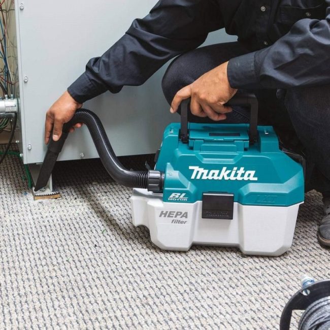 Makita DVC750LZ 18V LXT Brushless L-Class Dust Extractor - Body - Image 14