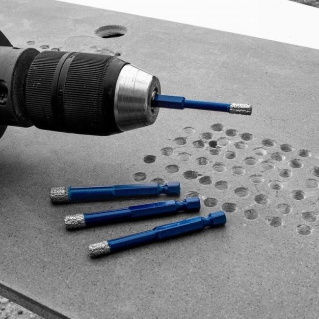 MEXCO MEXA10VBDB12 XCEL Grade Wax Filled Tile Drill Bit 12mm - Image 2