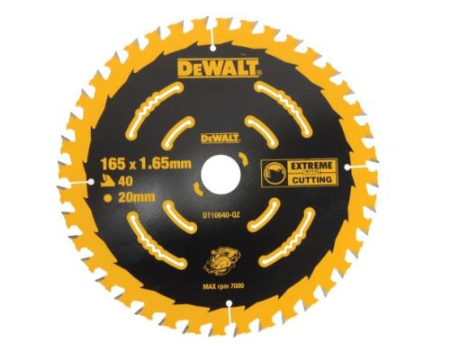 DeWalt 165mm 40T Extreme Framing Circular Saw Blade