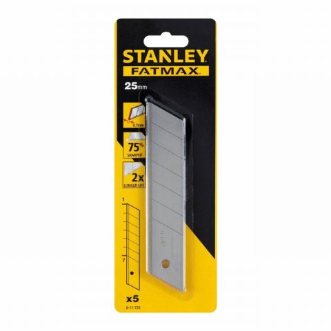 Stanley STA011725 25mm FatMax Snap Off Blades – Pack of 5
