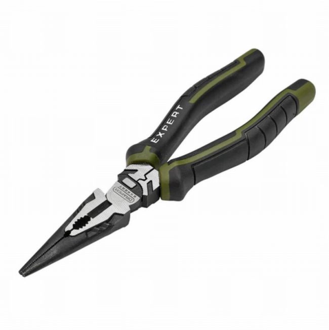 Draper 28521  200mm Expert High Leverage Long Nose Pliers