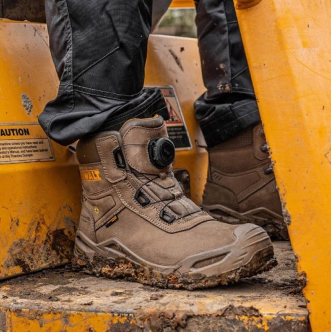 DeWalt Lander S10S Metal Free ESD Wide Fit BOA Safety Boots - Image 9