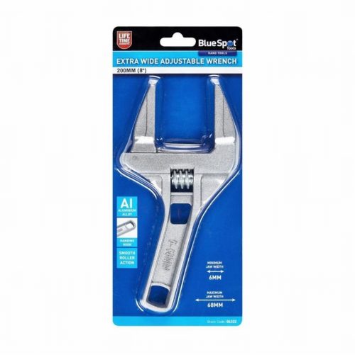 BlueSpot 06322 200mm Adjustable Wrench