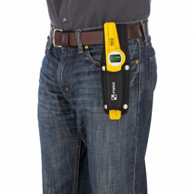 Stabila STB81S10MH 25cm Magnetic Torpedo Level in Holster - Image 4