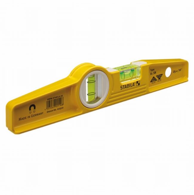 Stabila STB81S10MH 25cm Magnetic Torpedo Level in Holster - Image 2
