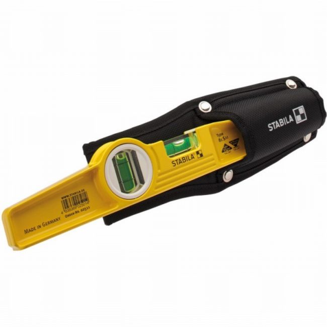 Stabila STB81S10MH 25cm Magnetic Torpedo Level in Holster - Image 8