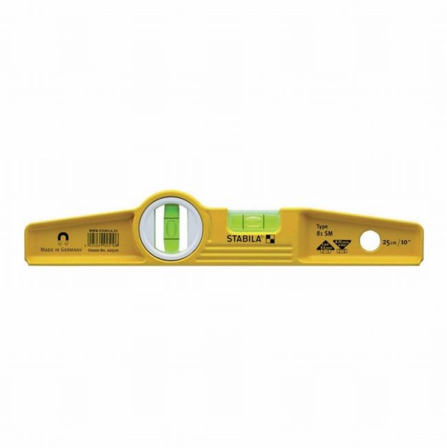 Stabila STB81S10ML 25cm Magnetic Torpedo Level Loose - Image 2