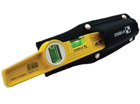 Stabila 81SREM Rare Earth Magnetic Torpedo Level 25cm in Holster