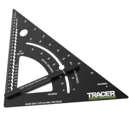 TRACER Speed Square Roofing Rafter Angle 300mm 12″