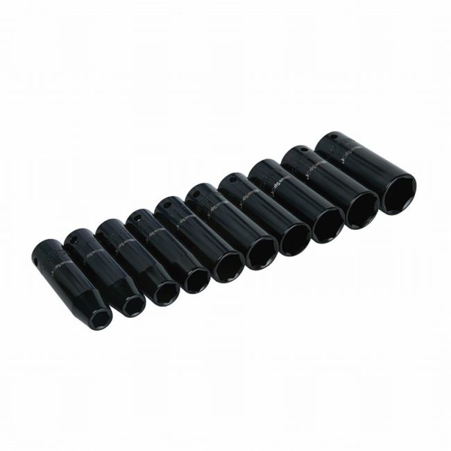 Blue Spot 01536 1/2" Metric Deep Impact Sockets (10-24mm) - 10pc - Image 2