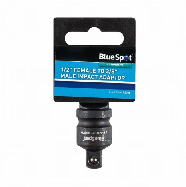 BlueSpot 02068 1/2" Female To 3/8" Male Impact Adaptor