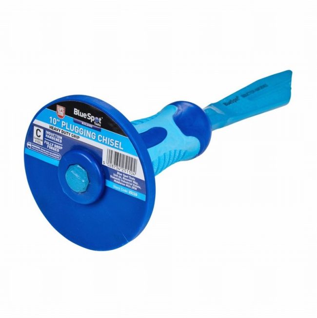 BlueSpot 25110  250mm (10") Plugging Chisel With Heavy Duty Grip