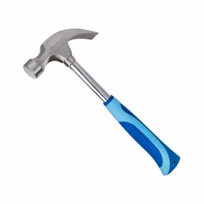 BlueSpot 26120  20oz (560g) Steel Shaft Claw Hammer - Image 2