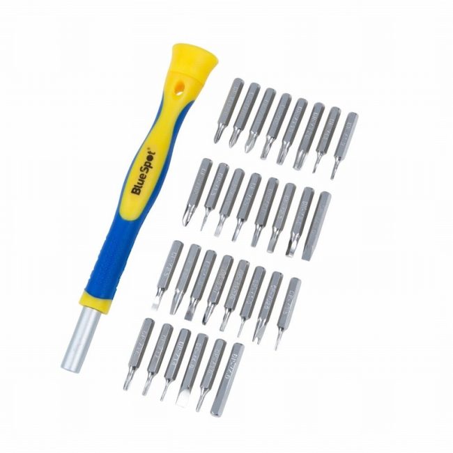 Bluespot B/S12612 Tools Precision Driver Set of 31 - Image 4