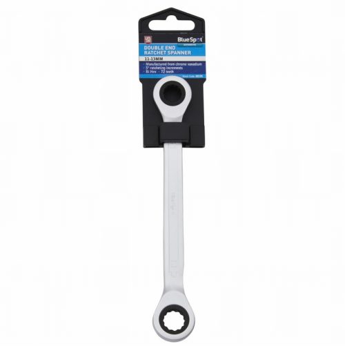 BlueSpot 05135 Double End Ratchet Spanner 11-13mm
