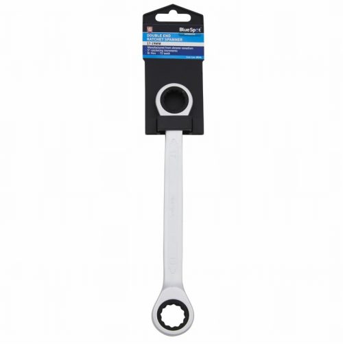 BlueSpot 05136 17-19mm Double End Ratchet Spanner