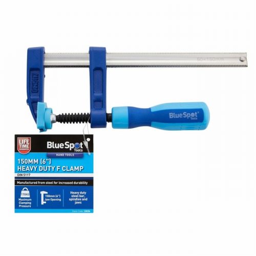 BlueSpot 10036  150mm (6″) Heavy Duty F Clamp