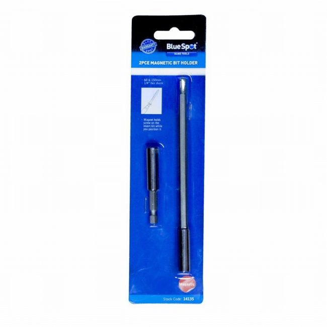BlueSpot B/S14135 60mm & 150mm Magnetic Bit Holder Set - 2 Piece - Image 2