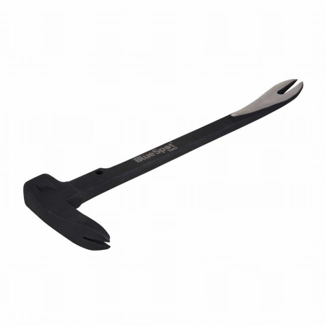 BlueSpot 25534 10" Nail Puller With Hammer Head