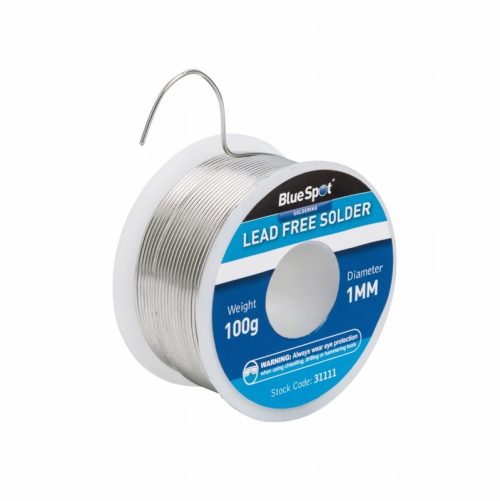 BlueSpot 31111  100g/1mm Lead Free Solder