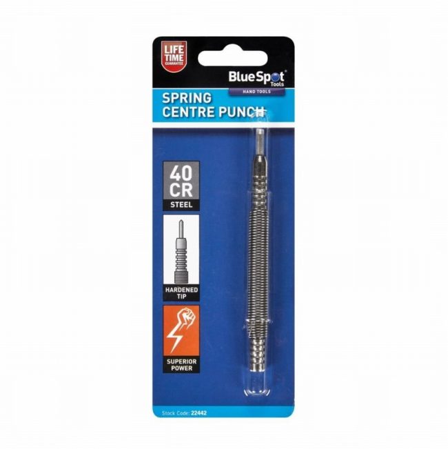 BlueSpot 22442 Tools Hand Spring Centre Punch - Image 2