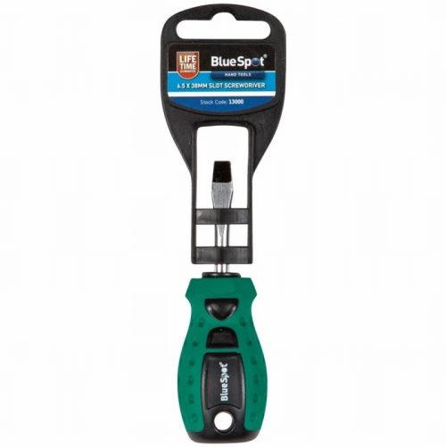 BlueSpot 13000  6.5 x 38mm Slotted Screwdriver