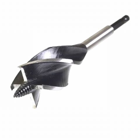 Pioneer Tools ABQC32 32mmx150mm Short Auger Drill Bit Quad