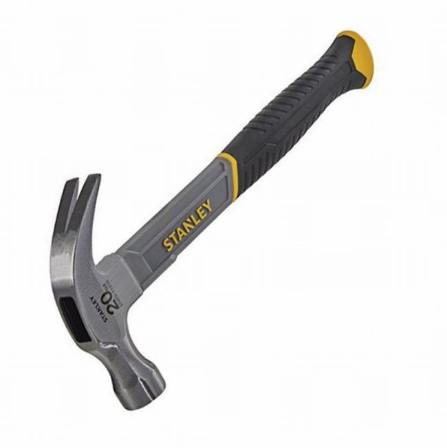 Stanley STA051310 Curved Claw Fibreglass Hammer 20oz - Image 4