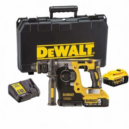 Dewalt DCH273P2 18V XR Brushless SDS+ Drill with 2 x 5Ah Battery