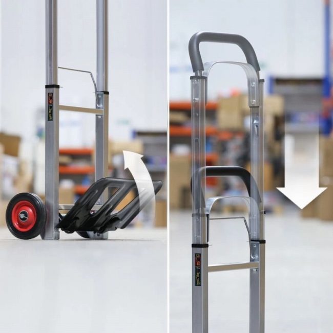 TOUGH MASTER TM-HT90 90 kg Folding Hand Truck - Image 6