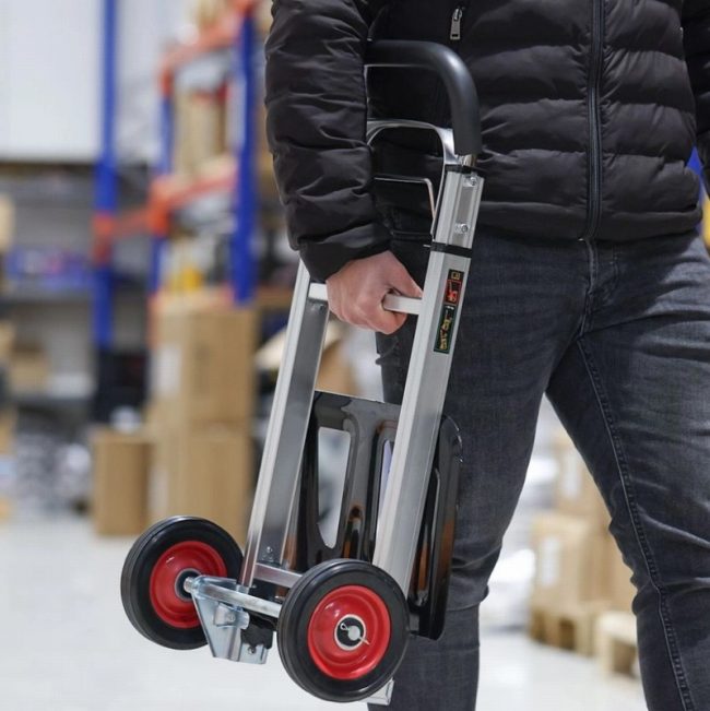 TOUGH MASTER TM-HT90 90 kg Folding Hand Truck - Image 5