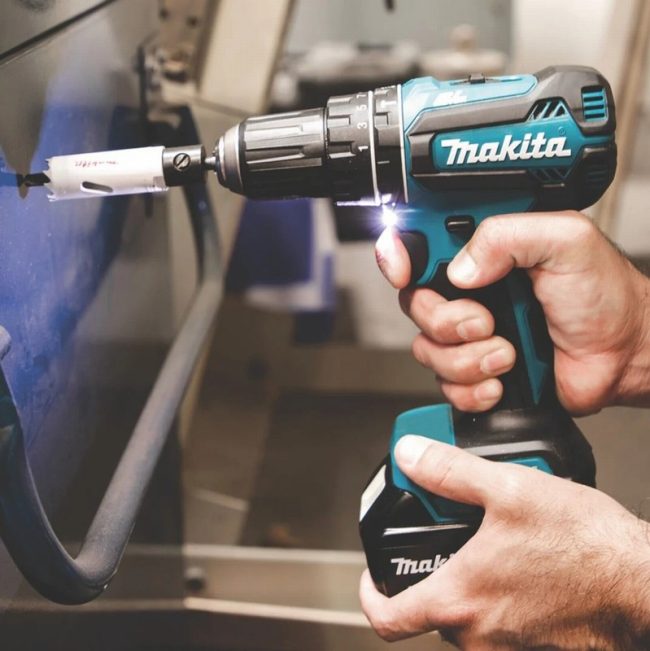 Makita DHP485Z 18V LXT Brushless Combi Drill - Body - Image 4