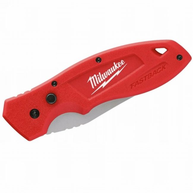 Milwaukee 48221990 Smooth Fastback Folding Knife - Image 4