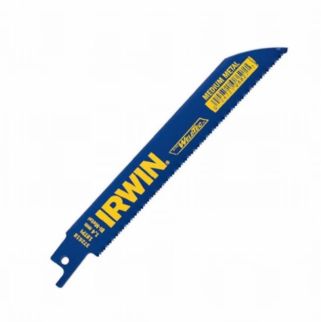 Irwin IRW10504153 Recip Saw Blade 618R 150mm Metal Cutting - 5pc - Image 4