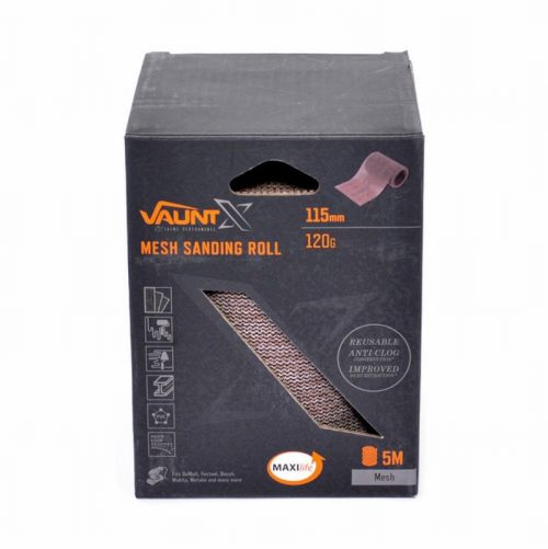 Vaunt X X1357060 115mm x 5m 80 Grit Mesh Net Sanding Roll