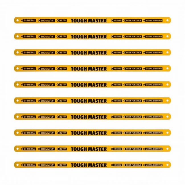 TOUGH MASTER TM-HSB132 Hacksaw Blades 32 TPI Bi-Metal Blades - Image 2