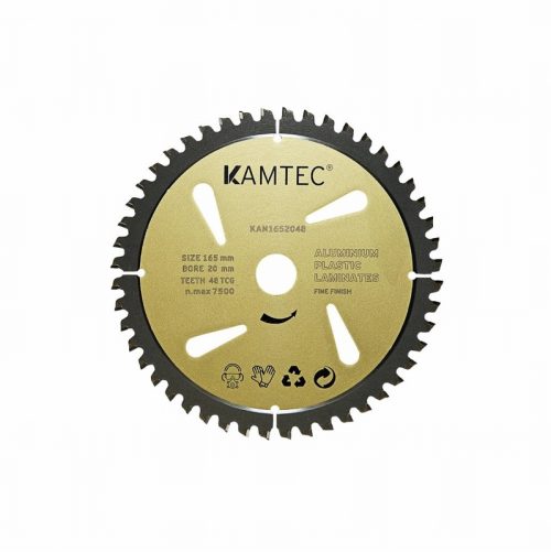 Kamtec KAN1652048 165 × 20 mm 48T Gold TCT Saw Blade