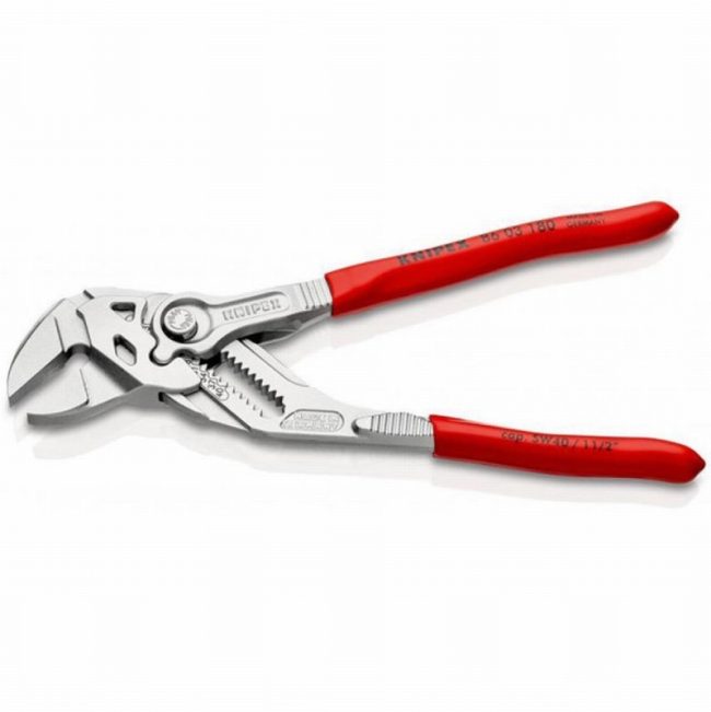 Knipex KPX8603180 Pliers Wrench PVC Grip 180mm-35mm Capacity - Image 6