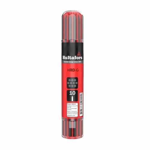 Hultafors HUL650110 Dry-Marker Refill Graphite – Pack of 10