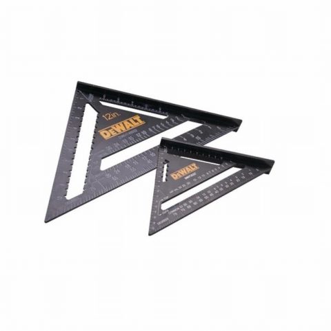 DeWalt DWHT46033 175mm(7in) & 300mm(12in) Rafter Square Set
