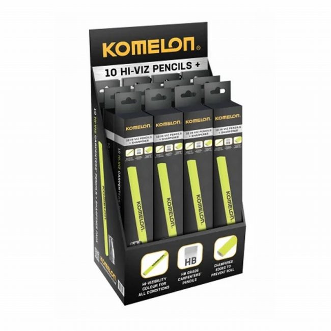 Komelon KOMKCP200 HB Carpenter's Pencils - Image 3