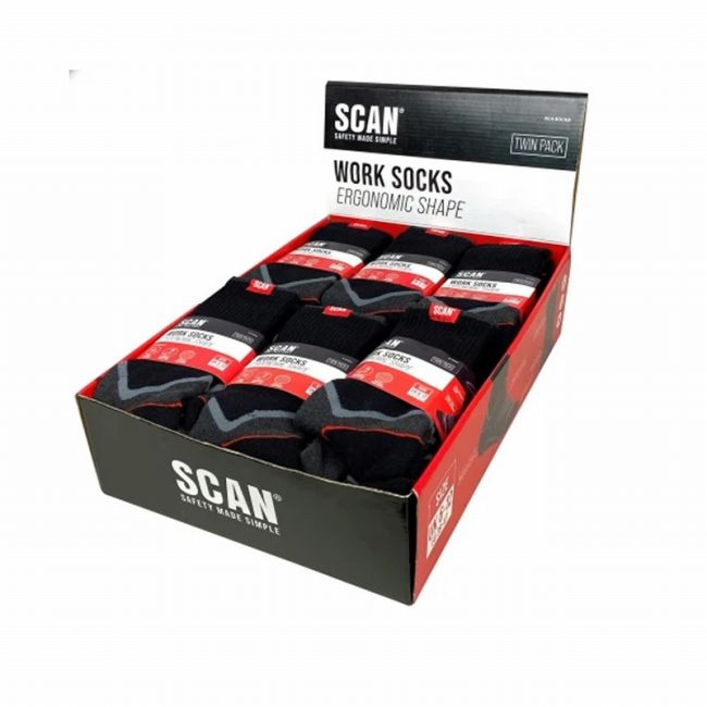 Scan SCASOCKS Work Socks Triple Pack - Image 2