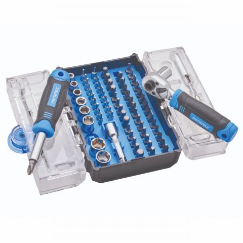 Faithfull XMS25SDSET78 78 Piece Screwdriver Bit & Socket Set