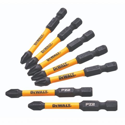 DeWalt XMS25BIT502 5+2 PZ2 Screwdriver Bit Pack
