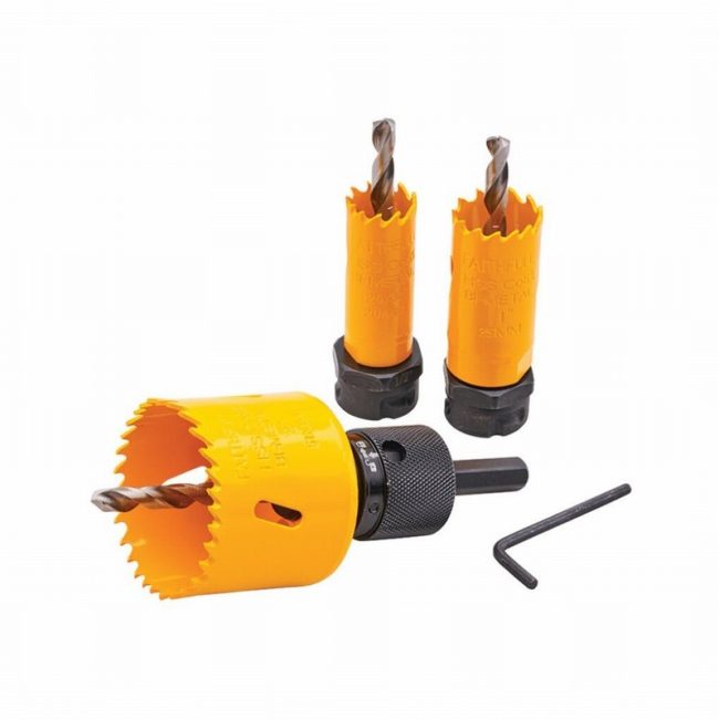 Faithfull XMS25HOLESAW Quick Change Holesaw Set