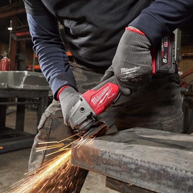 Milwaukee M18 FSAG115X-0 18V Fuel Angle Grinder 115mm -  Body - Image 6