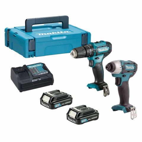 Makita CLX228AJ Combo Kit CXT 2-12v-2Ah Li-ion Batteries