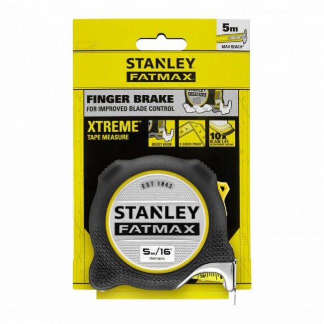 STANLEY STA538215 32mm FATMAX 5m/16ft XTREME Tape Measure - Image 2