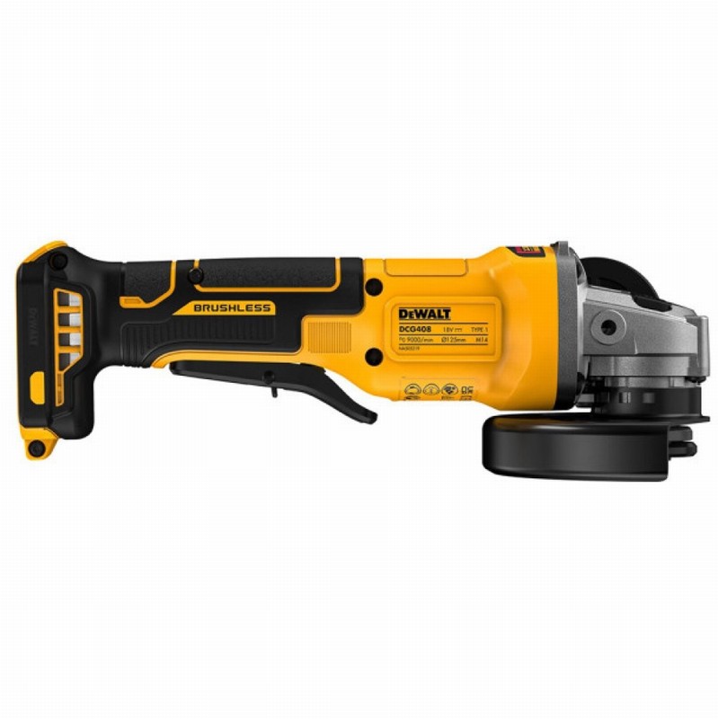 Dewalt DCG408N-XJ 18V XR Brushless 125mm Angle Grinder - Body - Image 4
